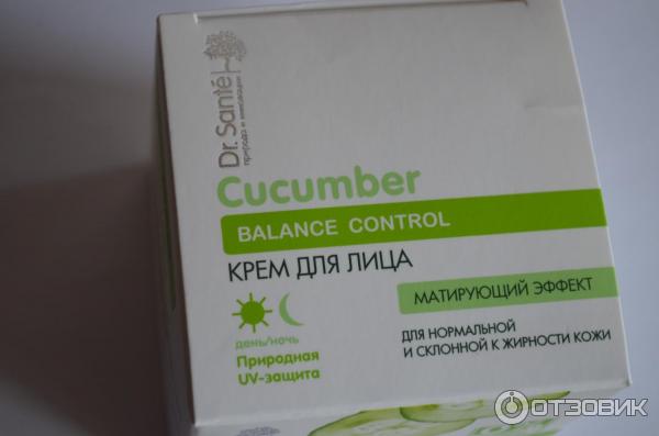 Крем для лица Dr. Sante Cucumber Balance Control для нормальной и склонной к жирности кожи фото