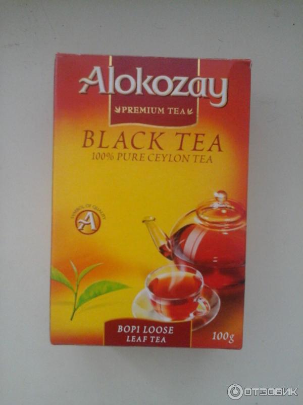 Чай цейлонский черный Alokozay Premium Tea фото