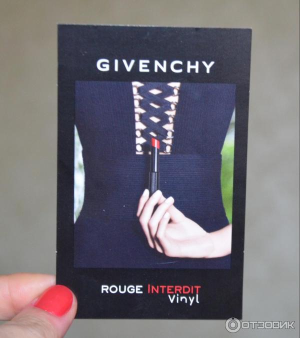 Губная помада Givenchy Rouge Interdit Vinyl