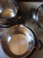 Набор посуды из нержавеющей стали Rondell Flamme RDS-040 фото