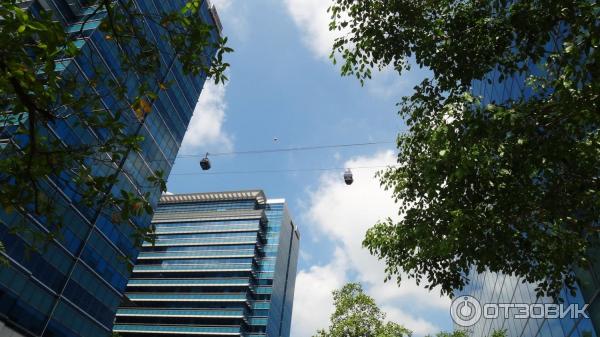 Канатная дорога Sentosa Cable Car (Сингапур, о. Сентоз) фото