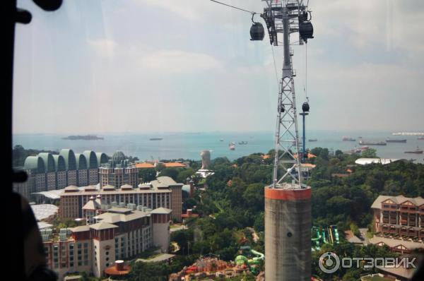 Канатная дорога Sentosa Cable Car (Сингапур, о. Сентоз) фото