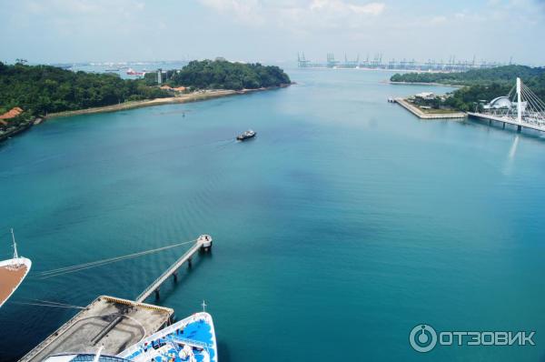 Канатная дорога Sentosa Cable Car (Сингапур, о. Сентоз) фото