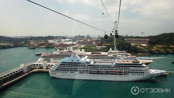 Канатная дорога Sentosa Cable Car (Сингапур, о. Сентоз) фото