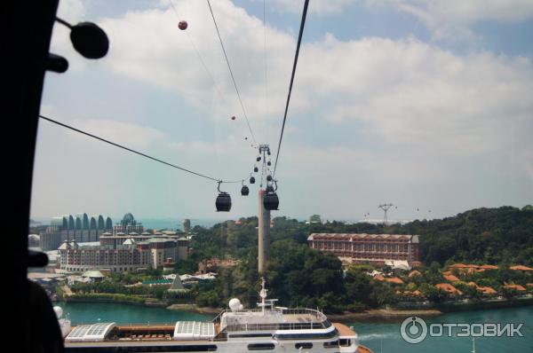 Канатная дорога Sentosa Cable Car (Сингапур, о. Сентоз) фото