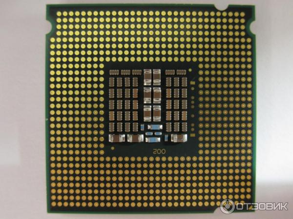 Intel Xeon E5430 - Ключи LGA775 - Вид снизу
