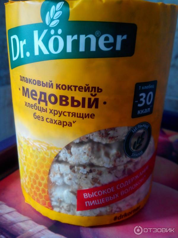 Хлебцы Dr. Korner Медовые фото