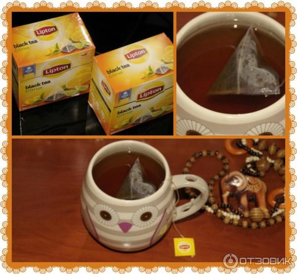 Чай черный Lipton Citrus фото