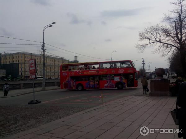 Экскурсия на двухэтажном автобусе по Москве (Россия, Москва)