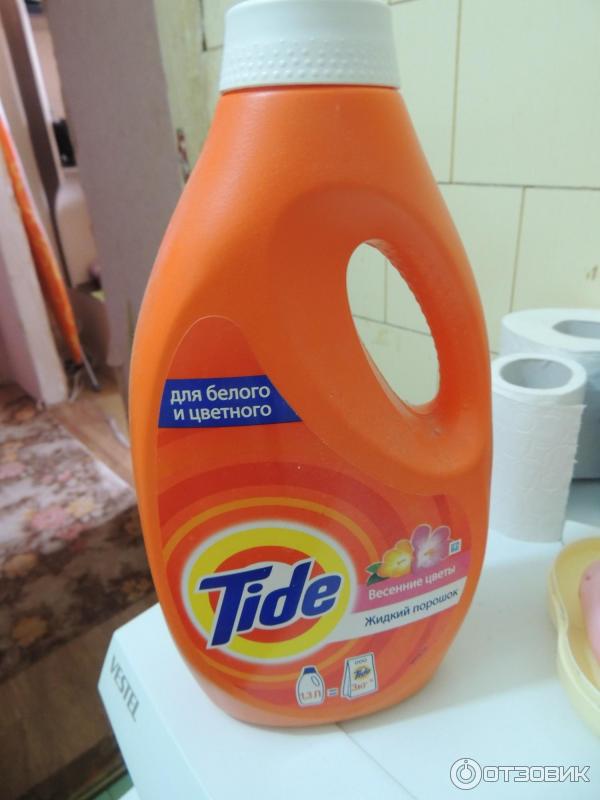 Жидкий стиральный порошок Tide фото