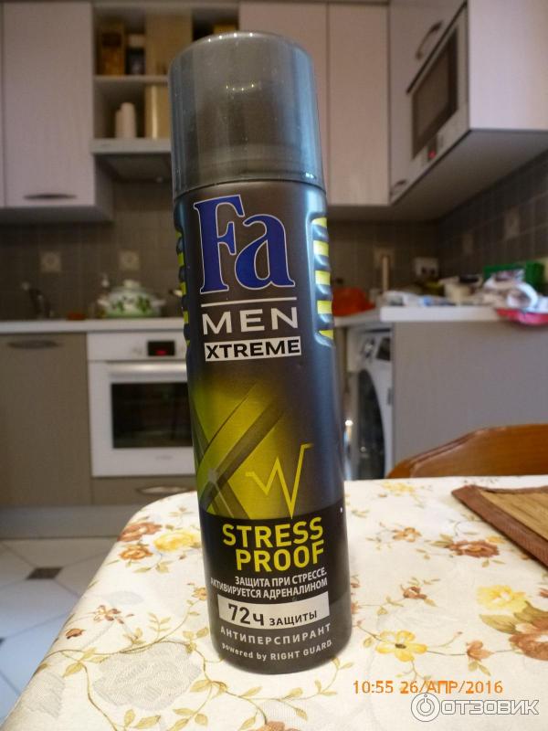 Дезодорант Fa Men Xtreme Stress Proof фото