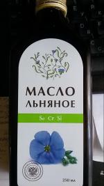 Льняное масло "Компас здоровья" фото