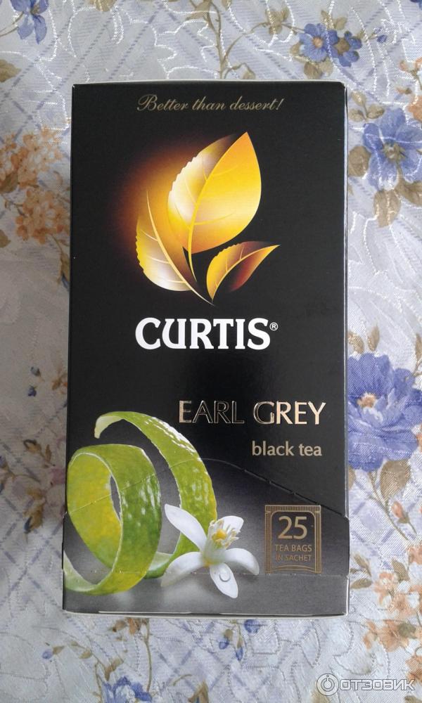 Черный чай Curtis Earl Grey фото