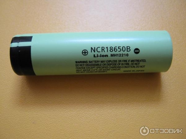 Аккумулятор Li-ion Panasonic NCR18650B 3400mAh фото