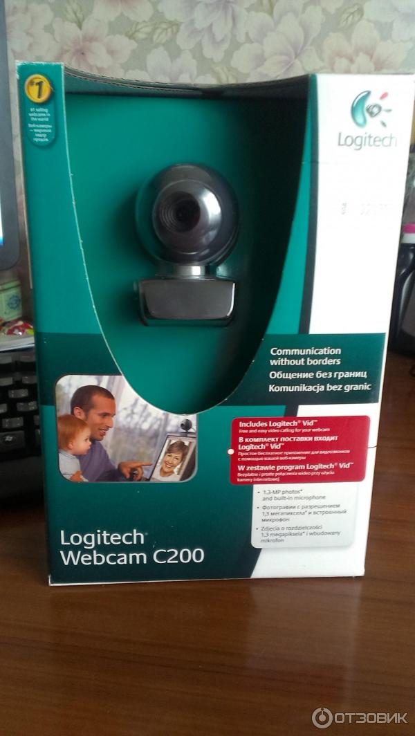 Веб-камера Logitech Webcam C200