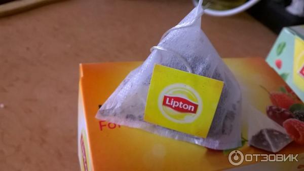 Чай черный Lipton Peach Mango в пирамидках фото