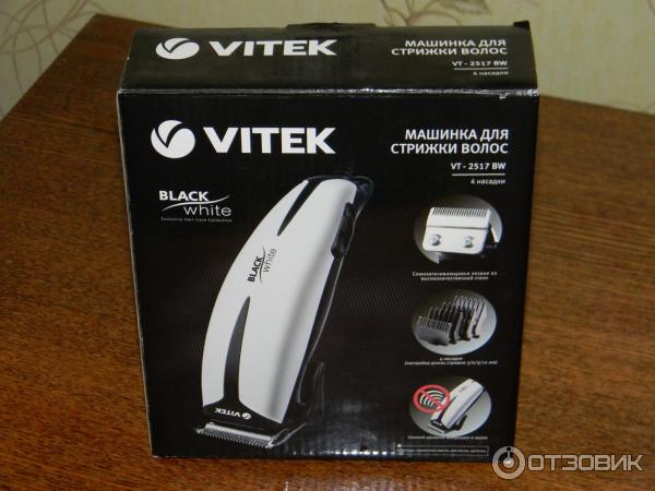 Машинка для стрижки волос Vitek VT-2517 BW фото