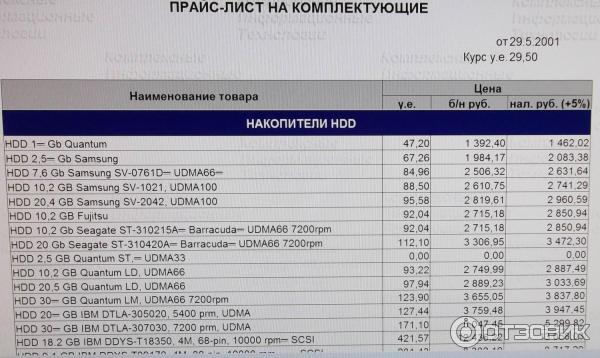 Жесткий диск Fujitsu MPG3307AT 30GB