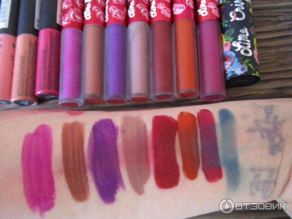 Матовая губная помада Lime Crime Velvetines фото