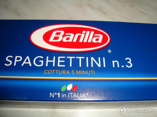 Макаронные изделия Barilla Spaghettini n.3 фото