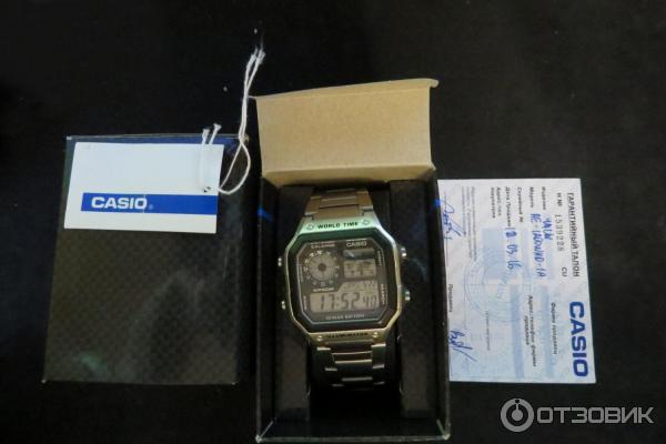 Упаковка Casio AE-1200WHD