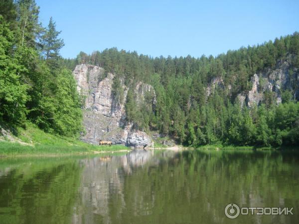 Сплав по реке Чусовая (Россия, Свердловская область) фото