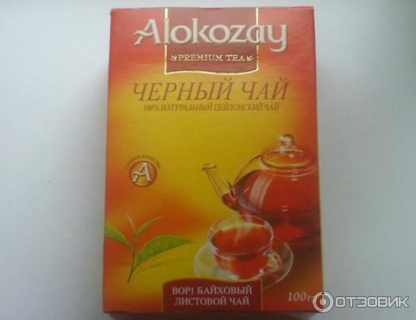 Чай цейлонский черный Alokozay Premium Tea фото