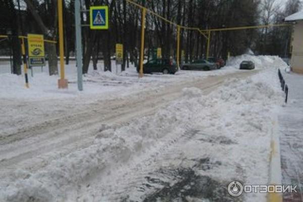 Гостиница Ока. Рязань. парковка.