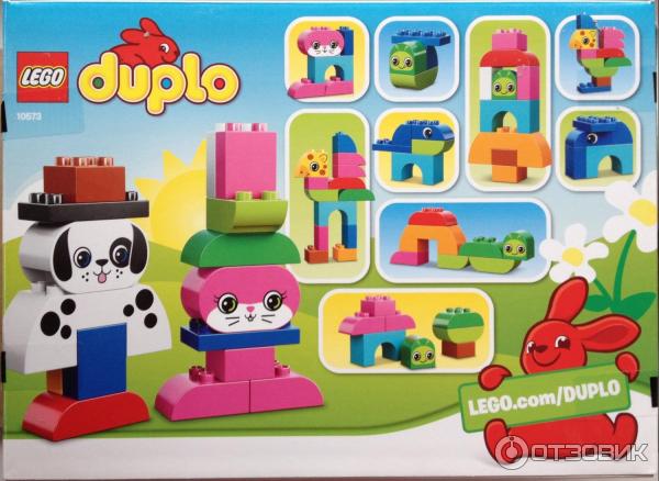 Конструктор Lego Duplo Веселые зверюшки 10573 фото