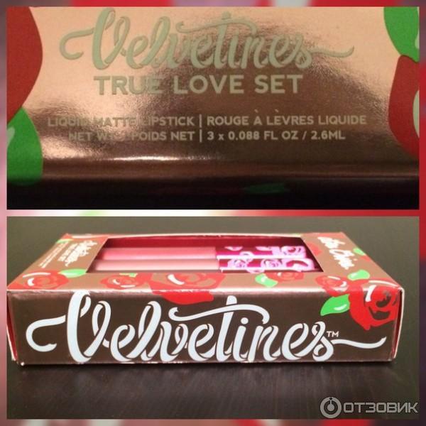 Сет Lime Crime Velvetines True Love фото