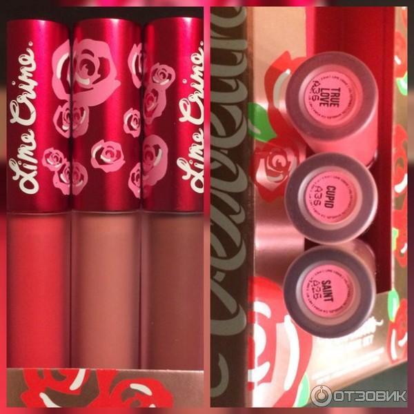 Сет Lime Crime Velvetines True Love фото