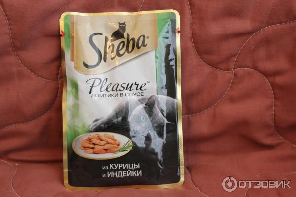 Корм для кошек Sheba Pleasure из курицы и индейки фото