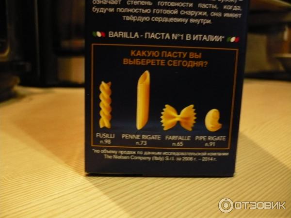 Макаронные изделия Barilla Penne Rigate фото