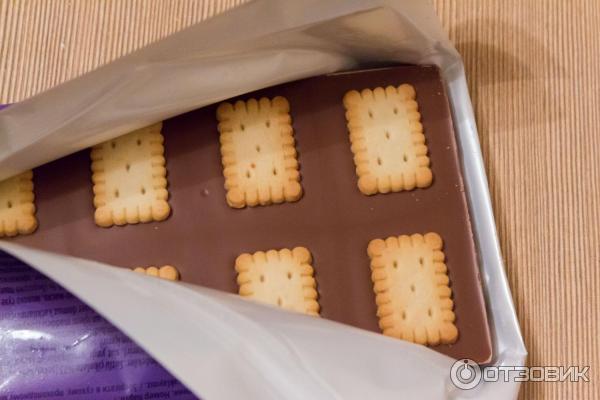 Шоколад Milka с печеньем Lu