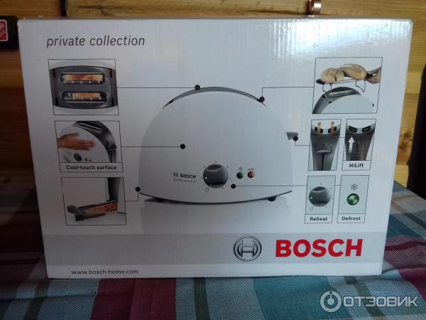 Тостер Bosch TAT 6101 фото