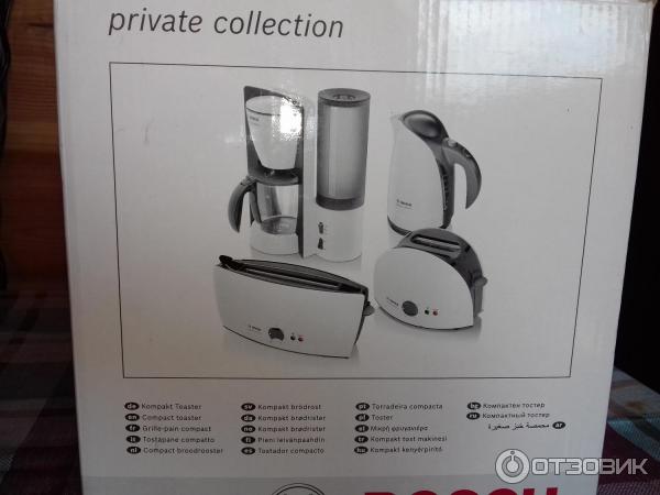 Тостер Bosch TAT 6101 фото