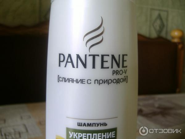 Шампунь Pantene PRO-V Слияние с Природой Укрепление и блеск фото