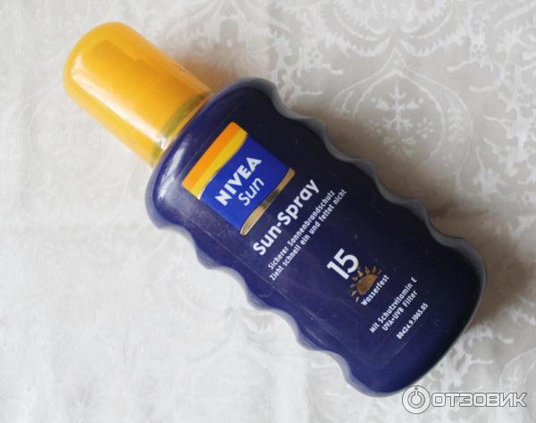 Спрей для загара Nivea