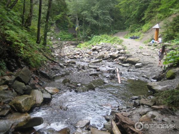 Экскурсия к водопаду Гук (Украина, Ивано-Франковская область) фото