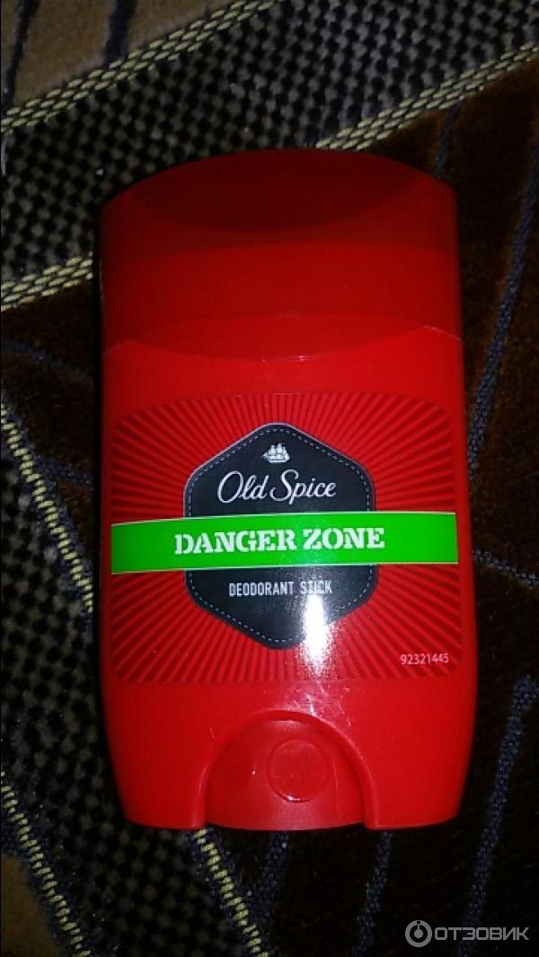 Твердый дезодорант Old Spice Danger Zone фото