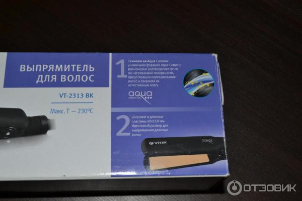 Выпрямитель для волос VITEK VT-2313 фото
