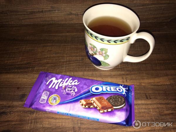 Шоколад Milka Oreo фото