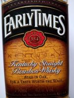Виски Early Times Kentucky Straight Bourbon Whisky фото