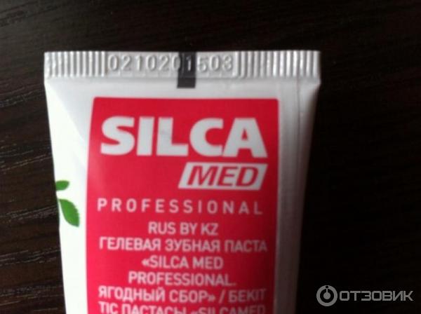 Гелевая зубная паста Silca MED фото