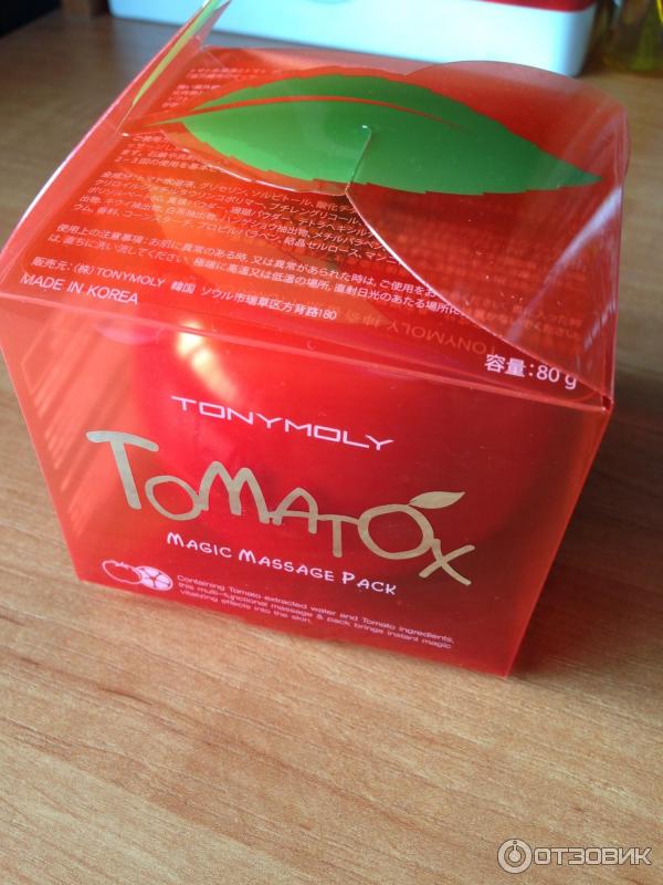 Массажная отбеливающая маска для лица Tony Moly Tomatox фото