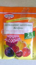 Желирующее вещество Dr.Oetker "Желфикс" фото