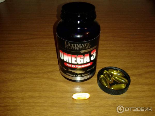 Комплекс жирных кислот Ultimate Nutrition Omega 3 фото