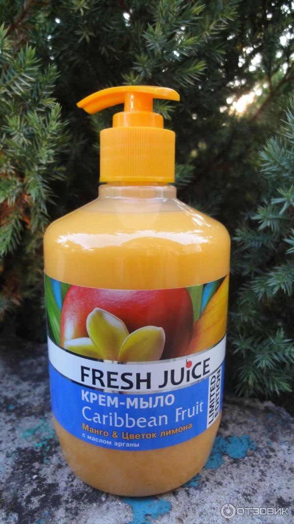 Крем-мыло fresh juice Манго и Цветок лимона фото