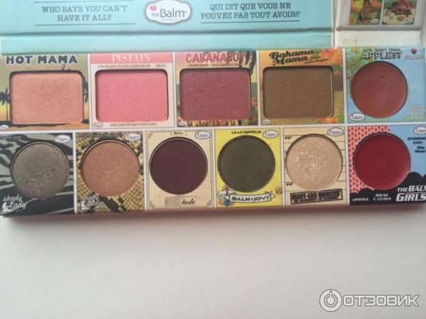 Палетка средств для макияжа The Balm In theBalm of your hand фото