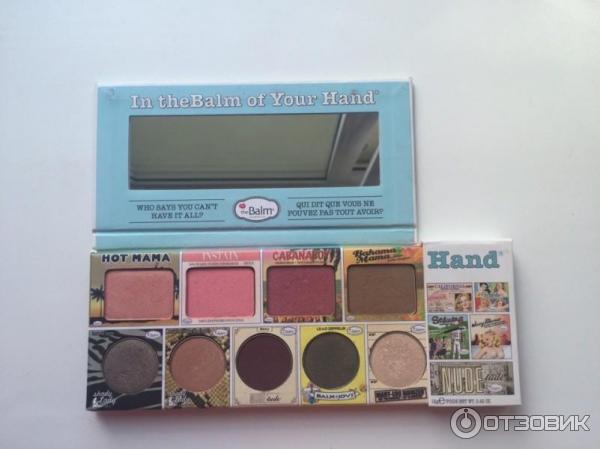 Палетка средств для макияжа The Balm In theBalm of your hand фото